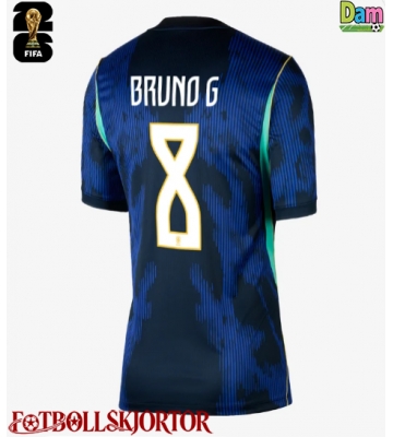 Brasilien Bruno Guimaraes #8 Bortatröja Dam VM 2026 Kortärmad